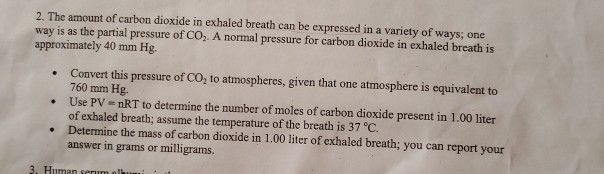 solved-2-the-amount-of-carbon-dioxide-in-exhaled-breath-can-chegg