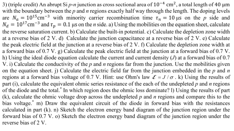 Solved Please solve all parts of the question above | Chegg.com