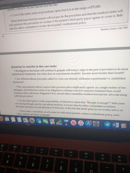 Solved Ethical analysis is not limited to a personal ethic. | Chegg.com