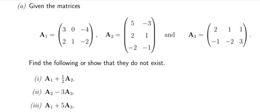 Solved (a) ﻿Given The | Chegg.com