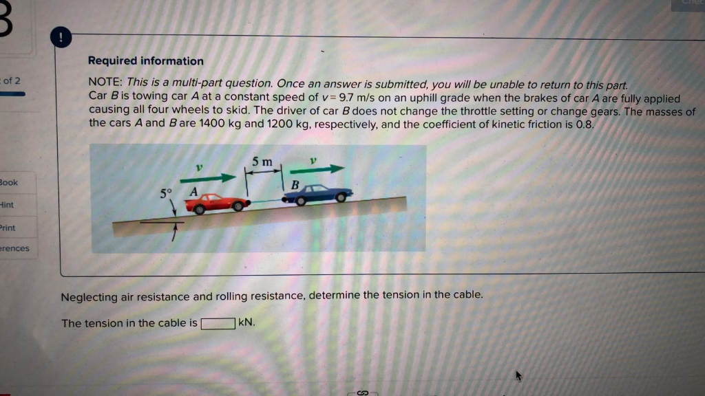 Solved Required information NOTE: This is a multi-part | Chegg.com