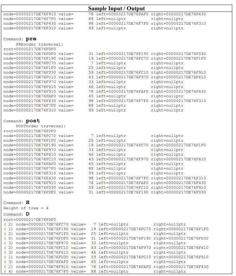 Solved CSC237 C++ Programming Lab21a Binary Trees This lab | Chegg.com
