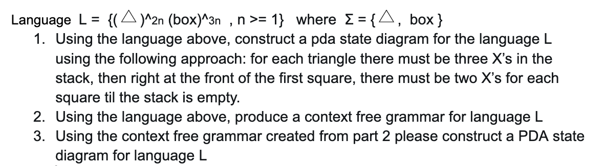 Solved Automata Theory Math When Giving Answers And | Chegg.com