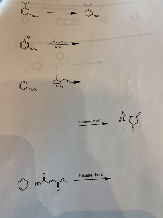 Solved Identify The Missing Reactant, Reagent Or MAJOR And | Chegg.com