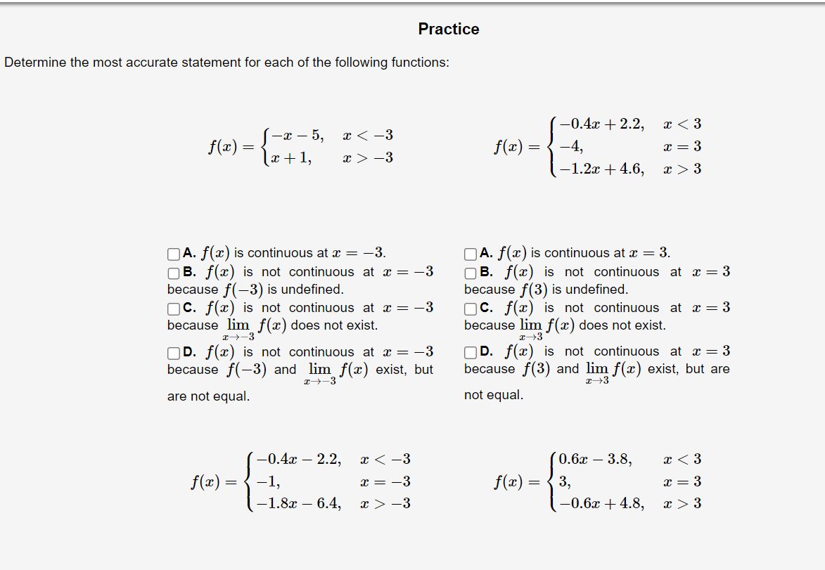 Solved Determine The Most Accurate Statement For Each Of The | Chegg.com