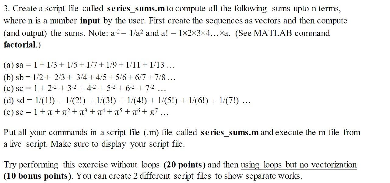 Solved I Need Help Doing This Exercise While Using Loops. I | Chegg.com