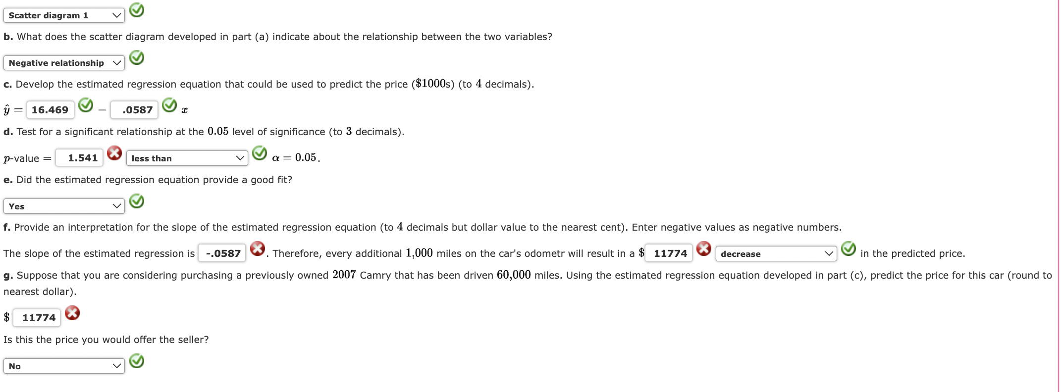 Solved DATA If Your Answer Is Zero, Enter "0".b. What Does | Chegg.com