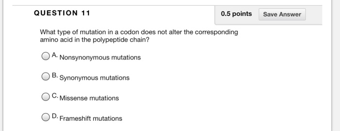 Solved QUESTION 1 0.5 points Save Answer In mammals, what | Chegg.com