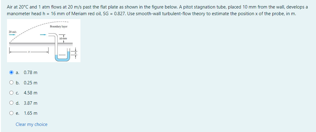 Solved Air at 20°C and 1 atm flows at 20 m/s past the flat | Chegg.com
