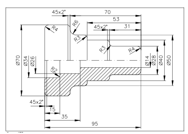 Please generate the part programme, G Code for the | Chegg.com