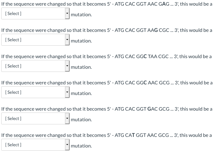 Solved The Following Is The First 15 Bases From The Coding | Chegg.com