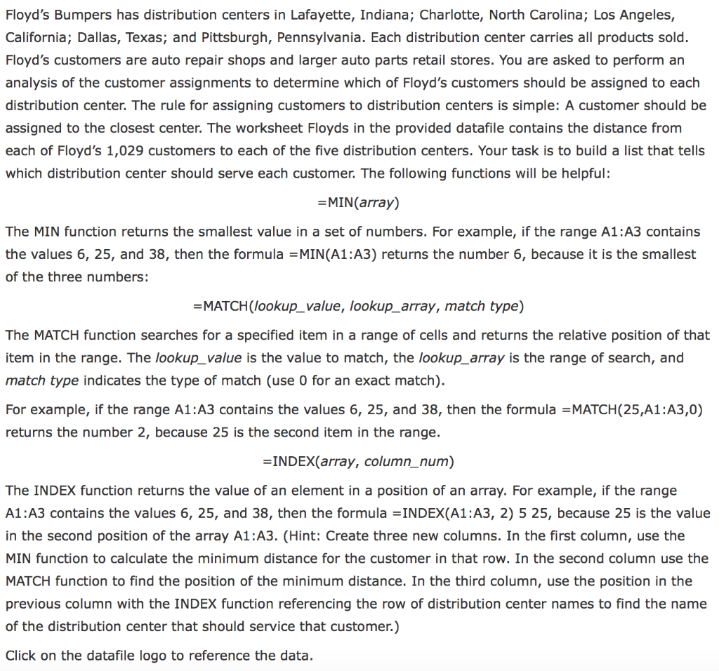 Floyd's Bumpers has distribution centers in