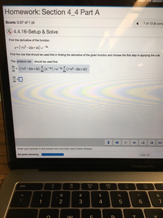 Solved Homework: Section 4 4 Part A Score: 0.67 Of 1 Pt 7 Of | Chegg.com