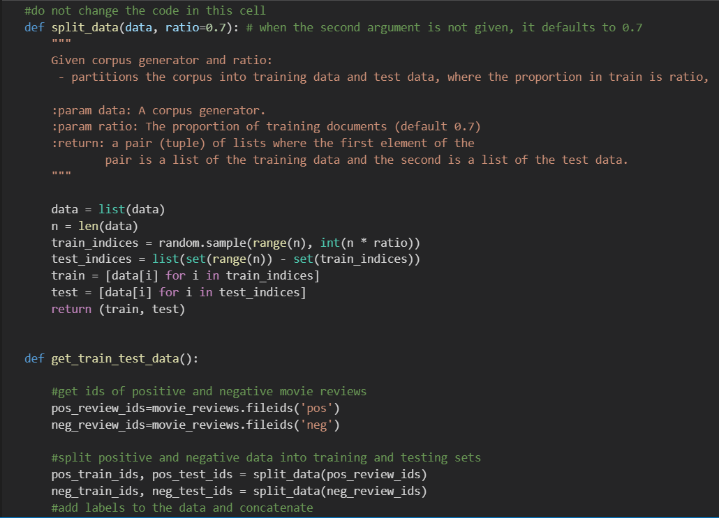 Solved #do not change the code in this cell #preliminary | Chegg.com