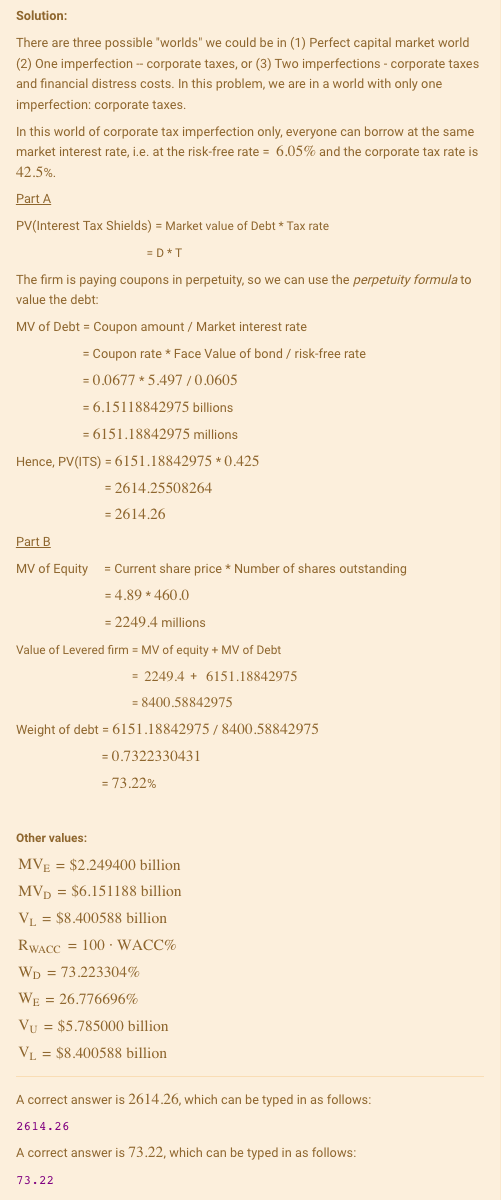 Solved HERE IS A SAMPLE SOLUTION WITH DIFFERENT VALUES, BE | Chegg.com