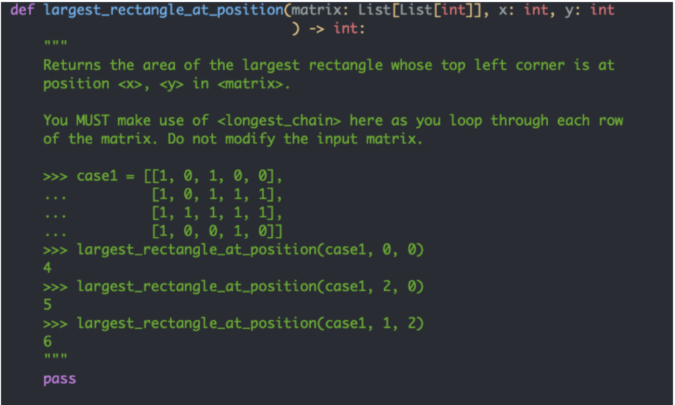 Solved the following functions must be completed in | Chegg.com