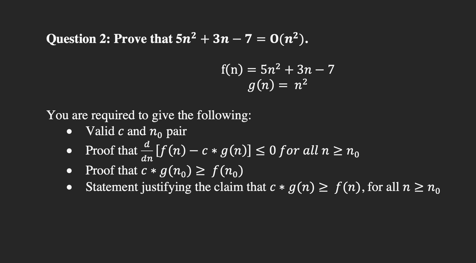 3 5n 5 n 2 )- 7 answer