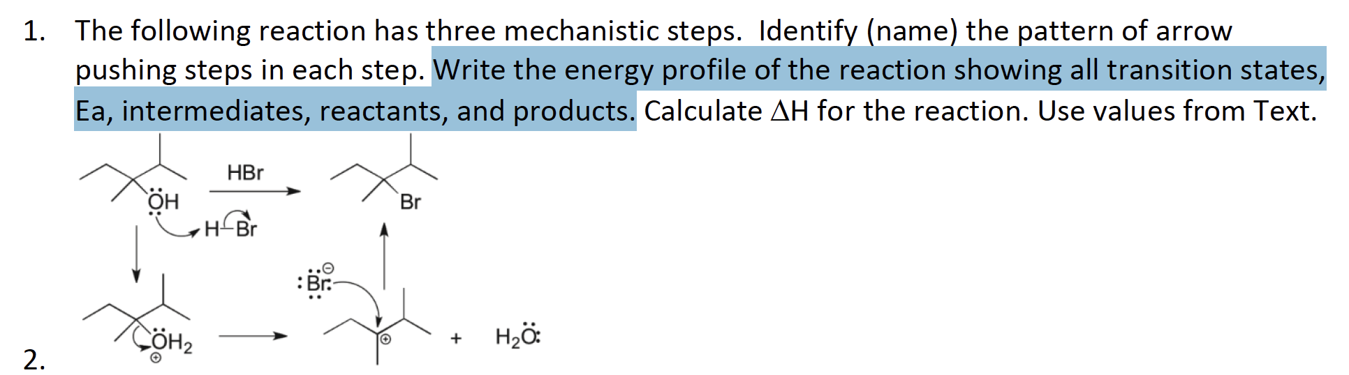 Solved Please help me with the highlighted portion of this | Chegg.com