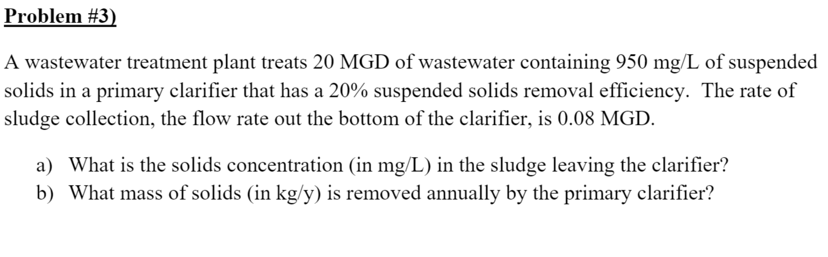 solved-problem-3-a-wastewater-treatment-plant-treats-20-chegg