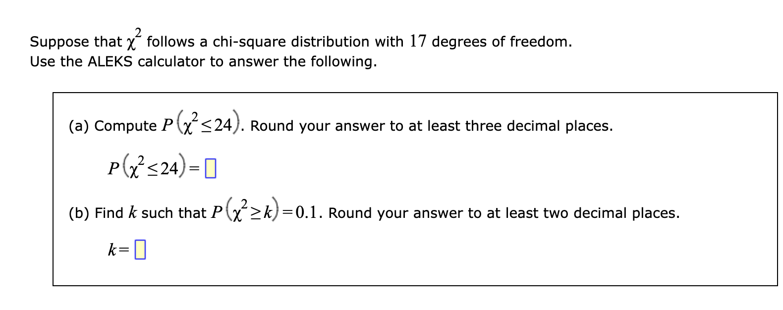 Solved Suppose That χ2 Follows A Chi-square Distribution | Chegg.com