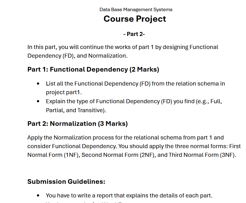 data management homework