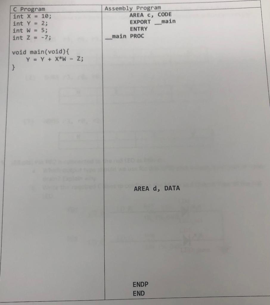 Solved Complete the program below that translates the C | Chegg.com