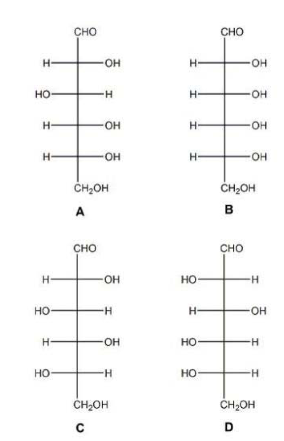 Solved 14. Which Of The Sugars Shown In The Figure Above Are | Chegg.com