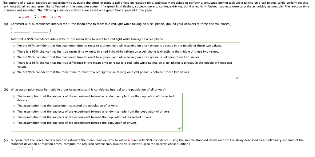 Solved The authors of a paper describe an experiment to | Chegg.com