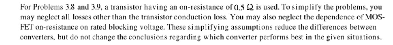 Solved For Problems 3.8 And 3.9, A Transistor Having An 