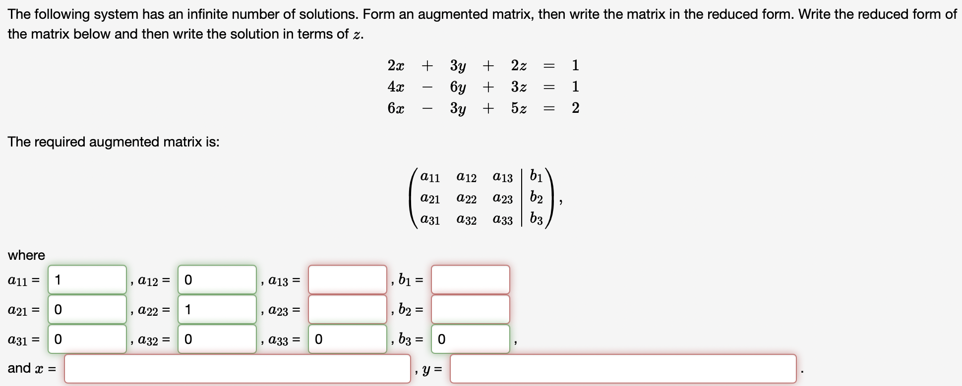 solved-the-following-system-has-an-infinite-number-of-chegg