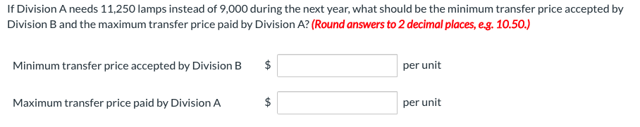 Solved Flounder Inc. has two divisions. Division A makes and | Chegg.com