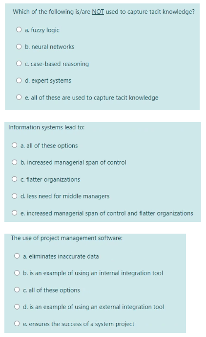 Solved Which of the following is/are NOT used to capture | Chegg.com
