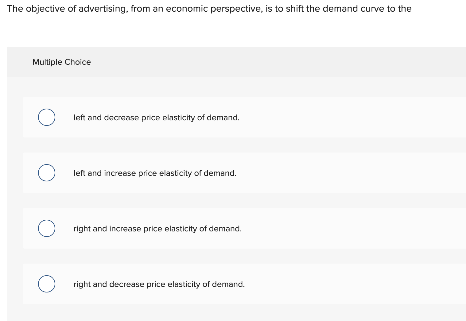 Solved If the price elasticity of demand is 0.2 and a firm | Chegg.com