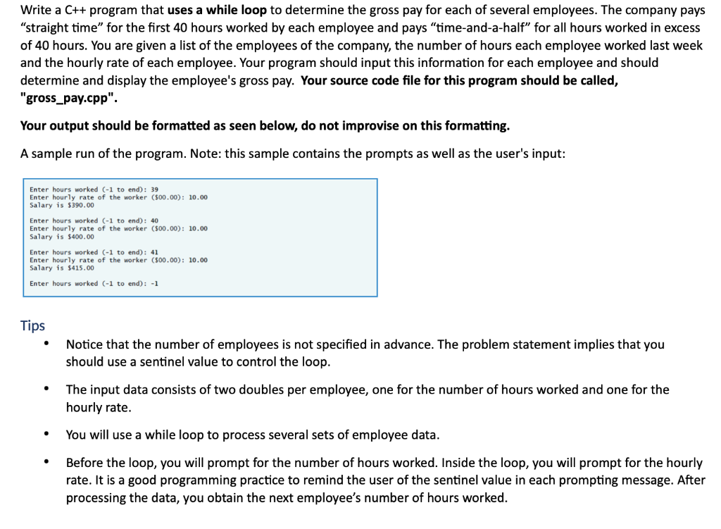 Solved Write a C++ program that uses a while loop to | Chegg.com