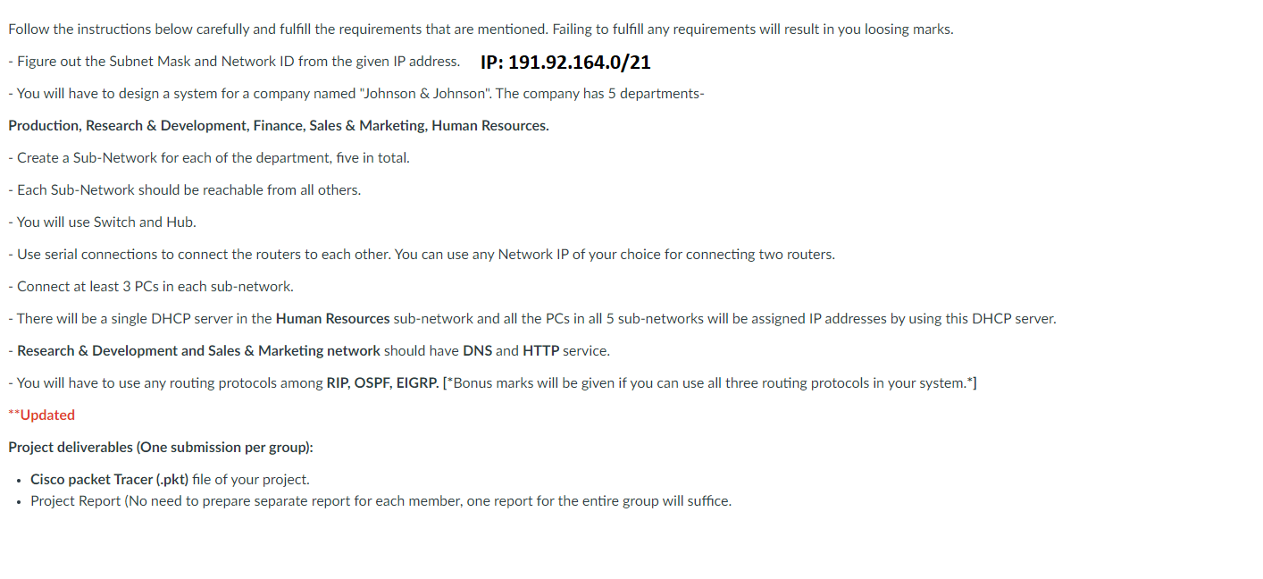 Solved Need Cisco packet Tracer (.pkt) file. Mail at ( | Chegg.com