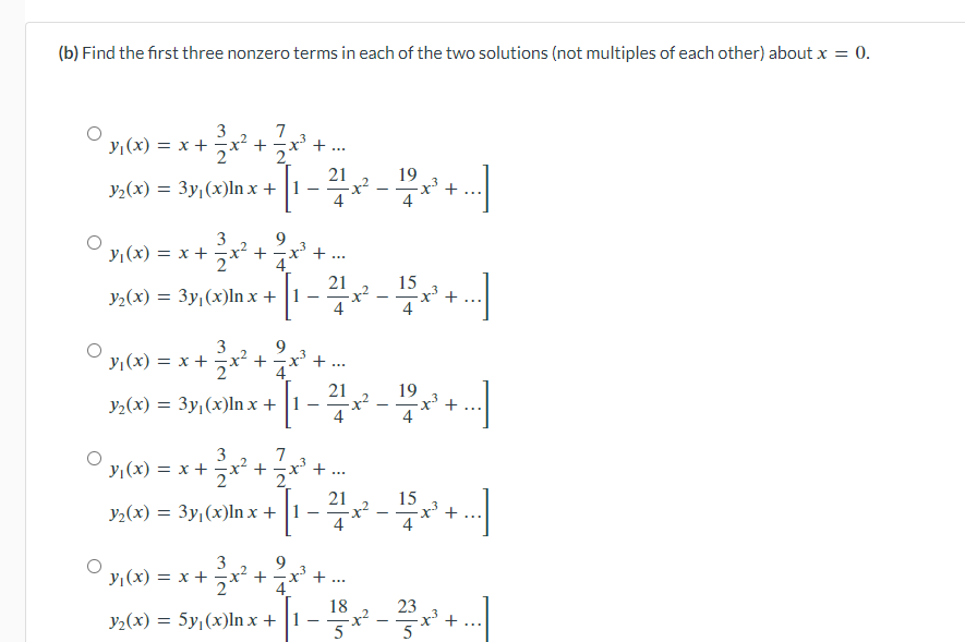 Solved Consider The Following Differential Equation. | Chegg.com