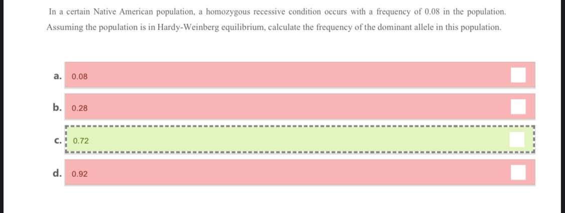 Solved In a certain Native American population, a homozygous | Chegg.com