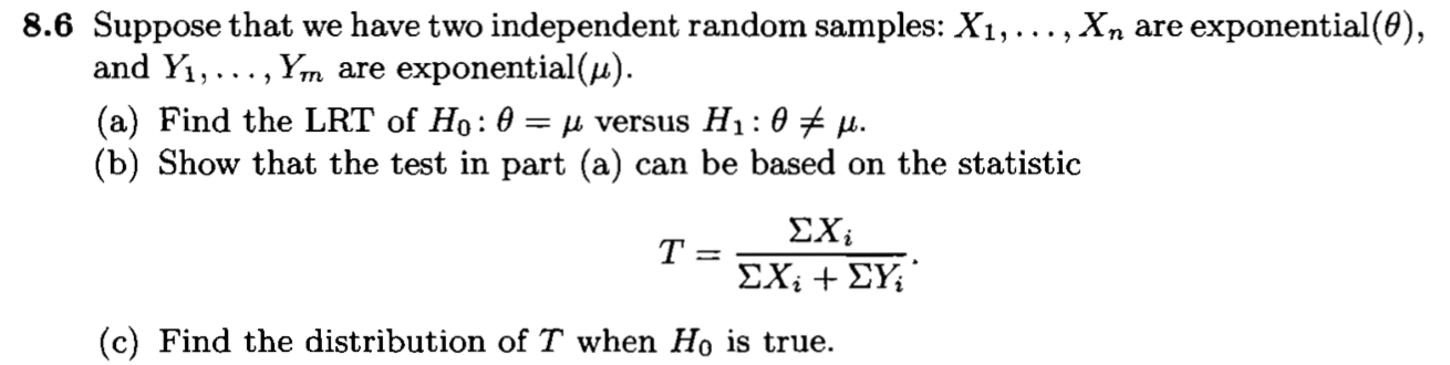 Solved 8.6 Suppose that we have two independent random | Chegg.com