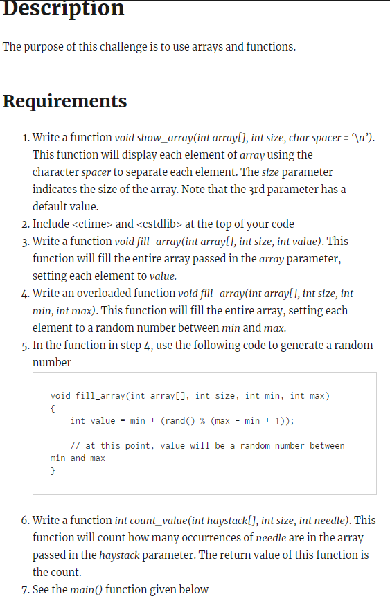 Solved Description The purpose of this challenge is to use | Chegg.com