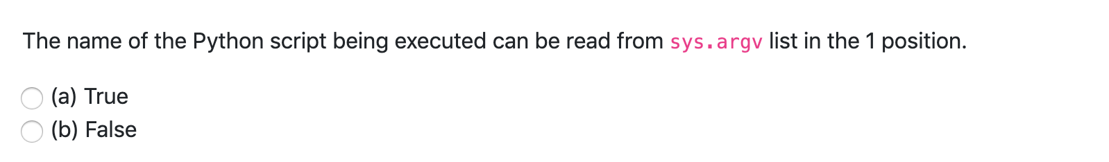 Solved The name of the Python script being executed can be | Chegg.com