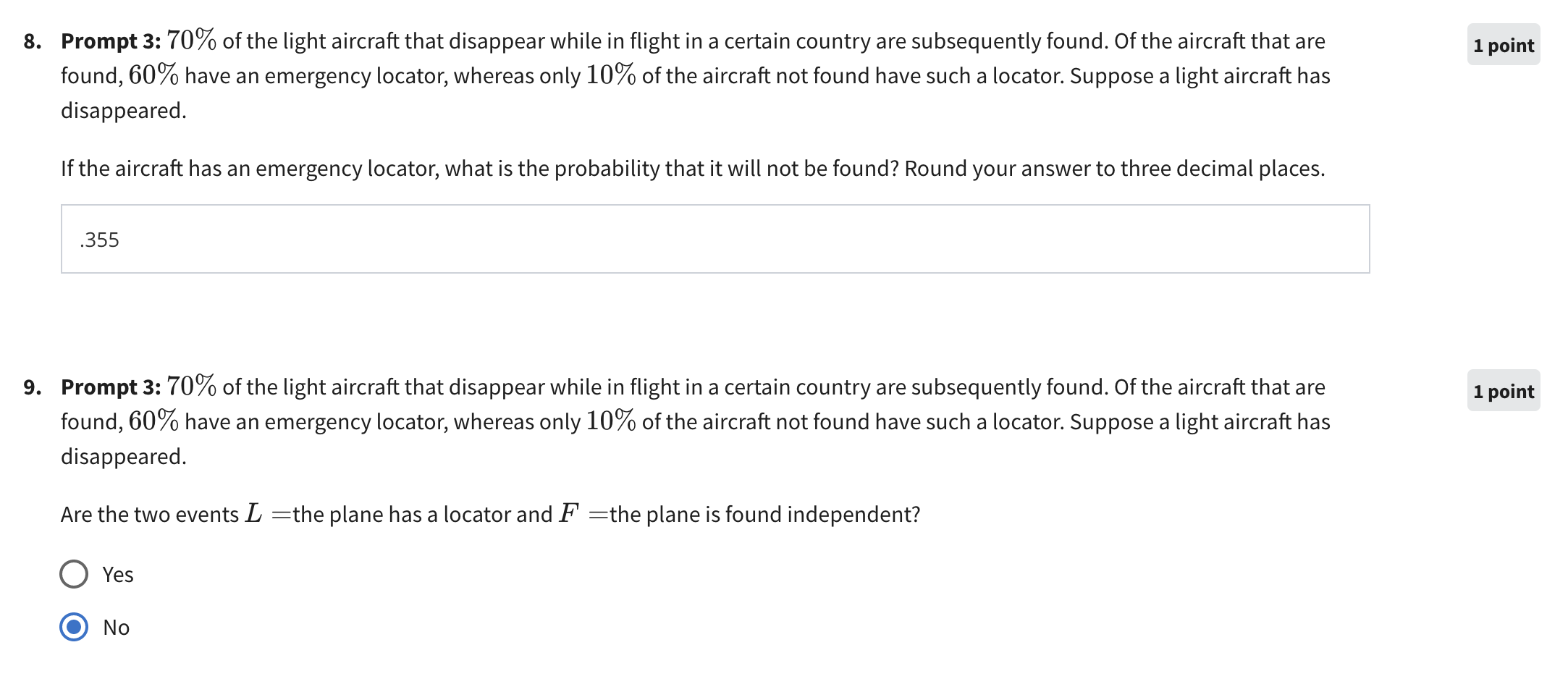 Solved Prompt 1: For Each Of The Following Scenarios, Answer | Chegg.com