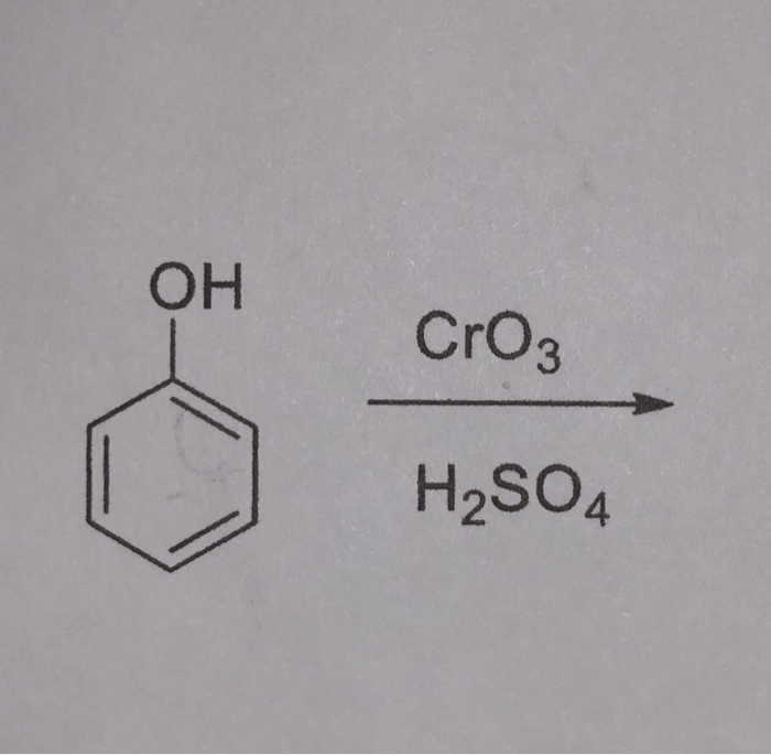 Solved он CrO3 H2SO4 | Chegg.com