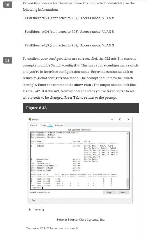 Solved I need help with Capstone Project 82 Add VLANs to
