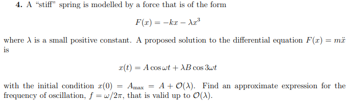 Solved 4. A 