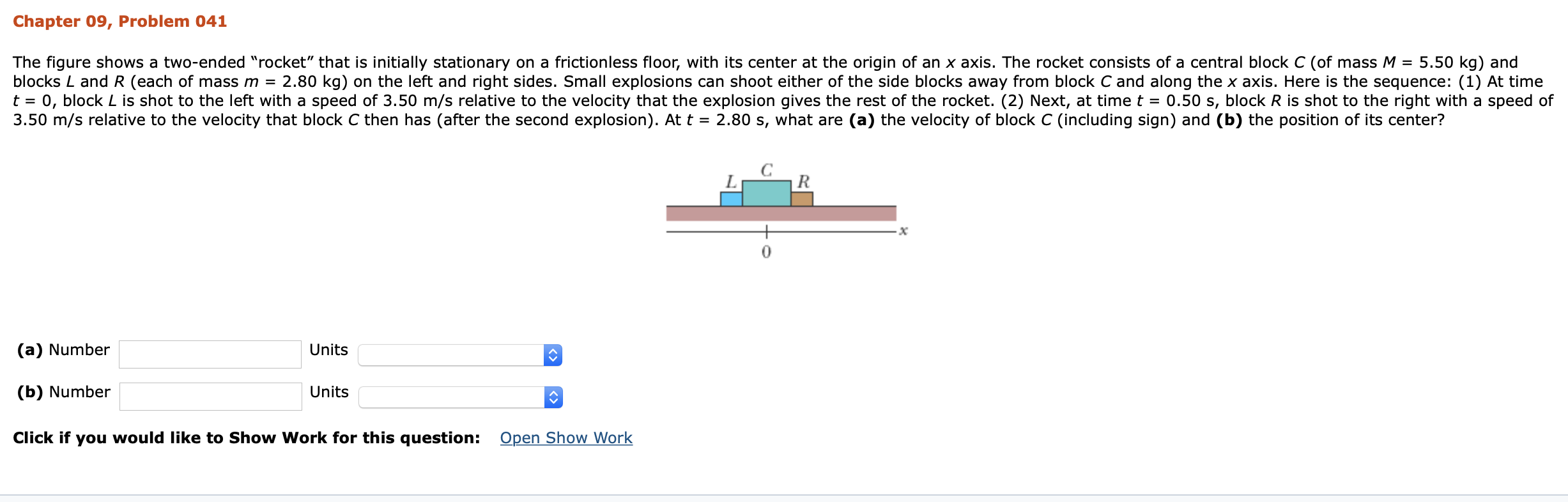 Solved Chapter 09, Problem 041 The Figure Shows A Two-ended | Chegg.com