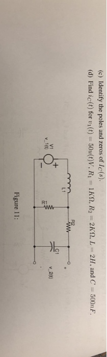 Solved 13. There Is No Initial Energy Stored In The Circuit | Chegg.com