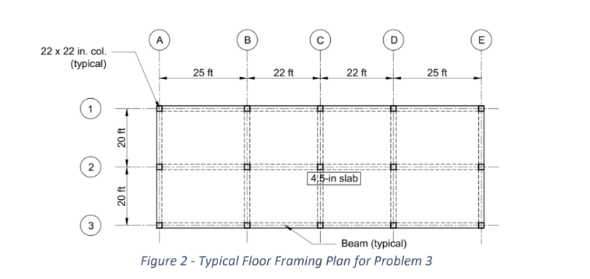 Solved The 5-storey hotel building elevation and plan are | Chegg.com