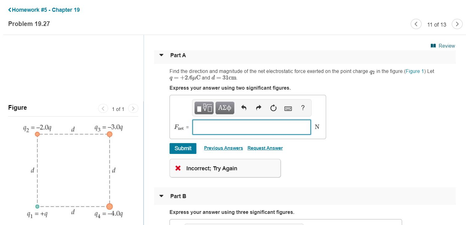 Solved Part A & B: Part B asks for the degree | Chegg.com