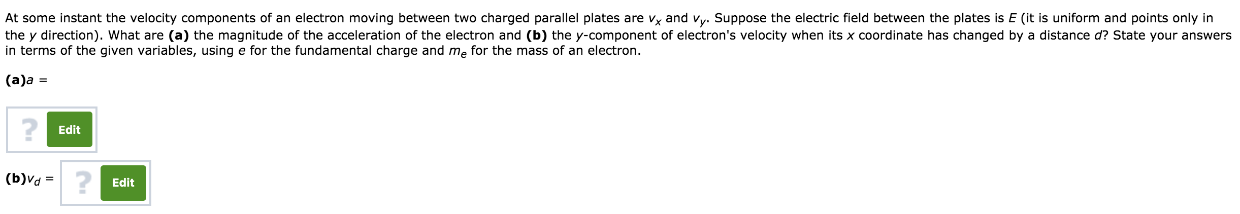 Solved At some instant the velocity components of an | Chegg.com