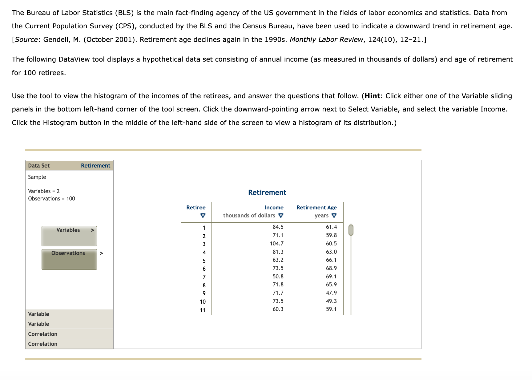 Solved The Bureau of Labor Statistics (BLS) is the main | Chegg.com